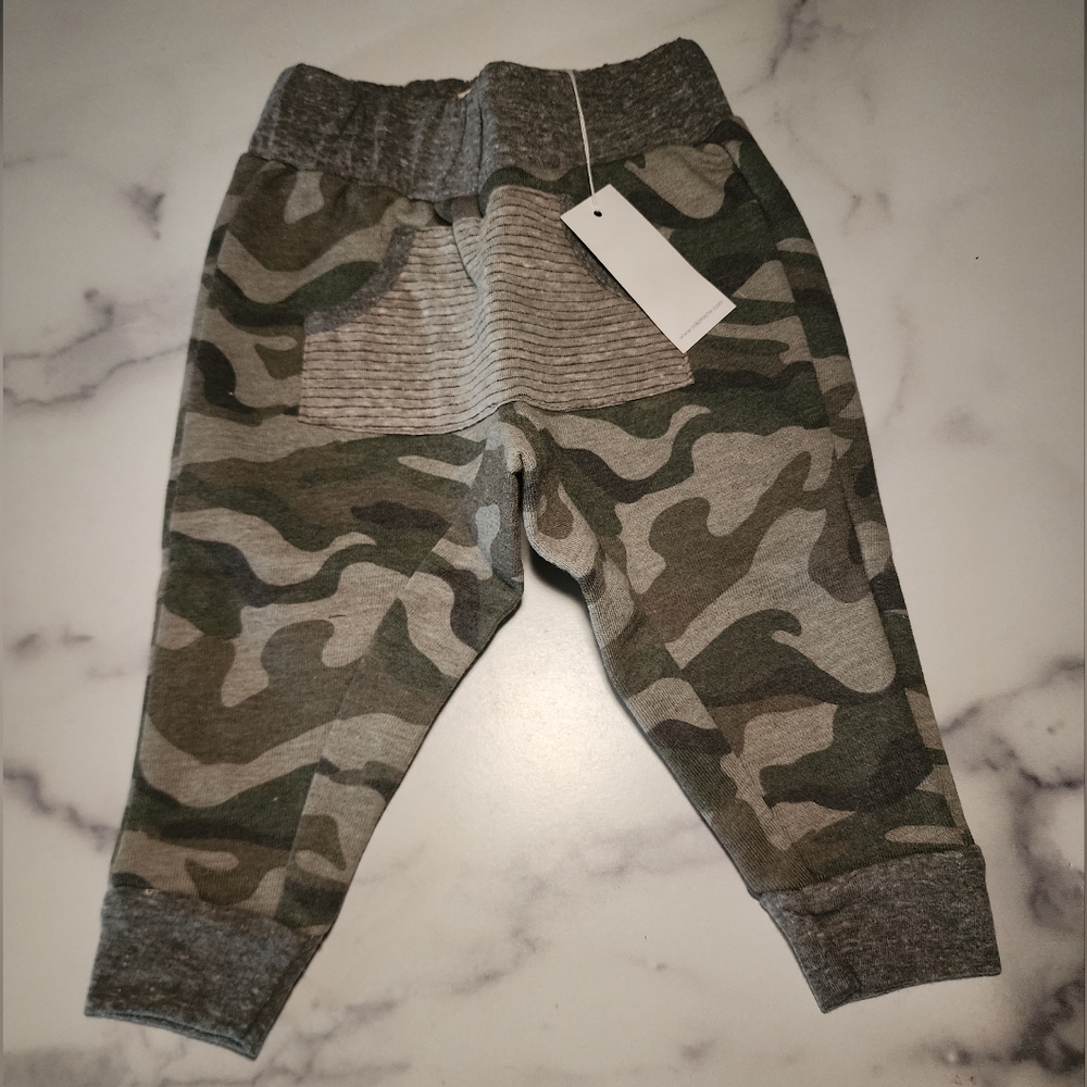 Miki Miette Baby Boys River Joggers in Camo|Boys Size 3M | New With Tags
